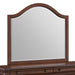 Elements International Phillipe Mirror in Brown image