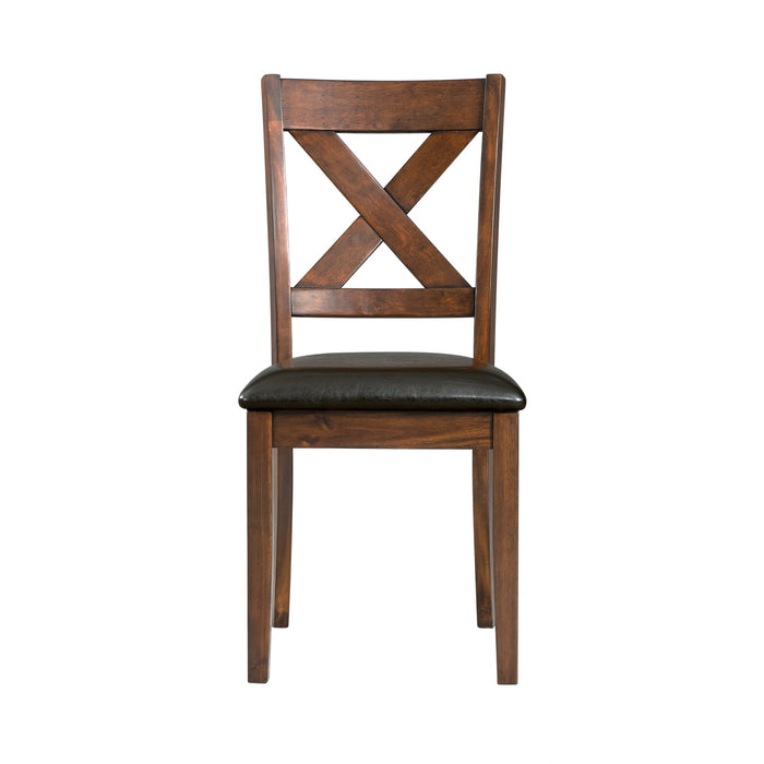 Alex 3PC Dining Set with Drop Leaf Table in Espresso