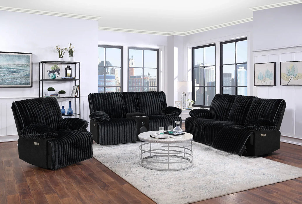 CORDUROY POWER RECLINING SOFA & LOVESEAT