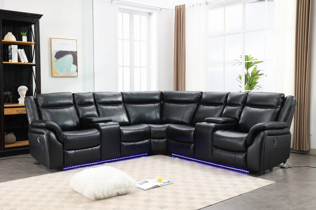 POWER RECLINING SECTIONAL