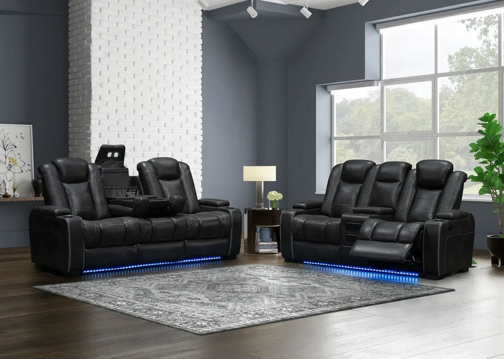 POWER RECLINING SOFA&LOVESEAT
