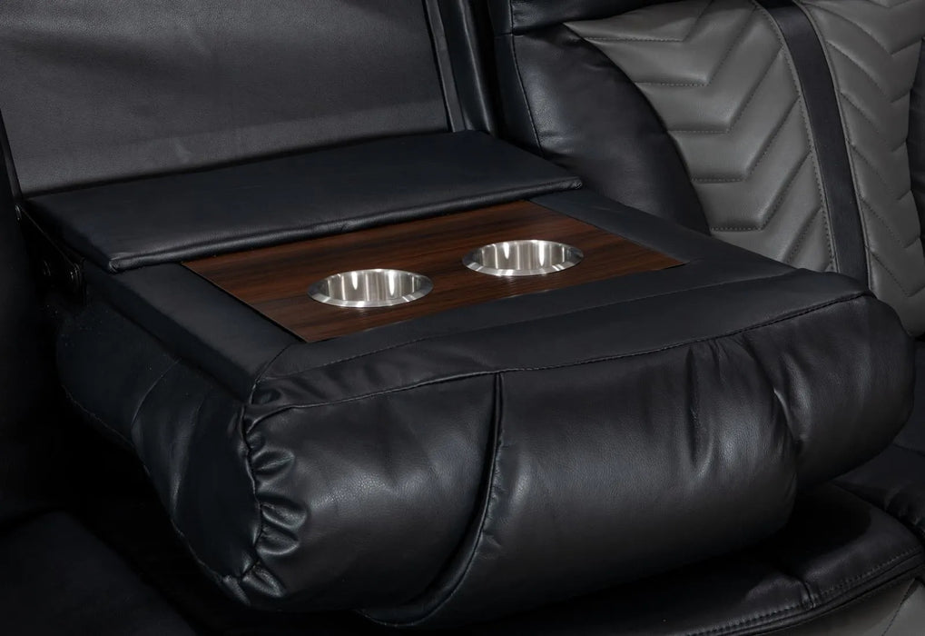 Power Reclining – Sofa, Loveseat  with Bluetooth Speakers & RGB LED