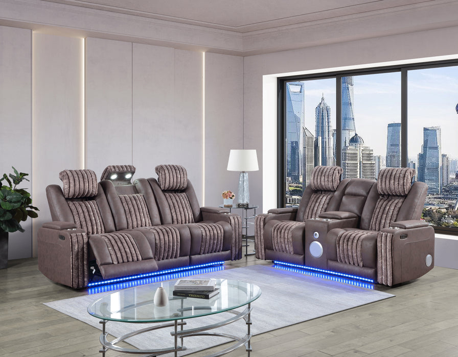 POWER RECLINING SOFA & LOVESEAT