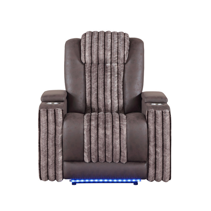 POWER RECLINING SOFA & LOVESEAT