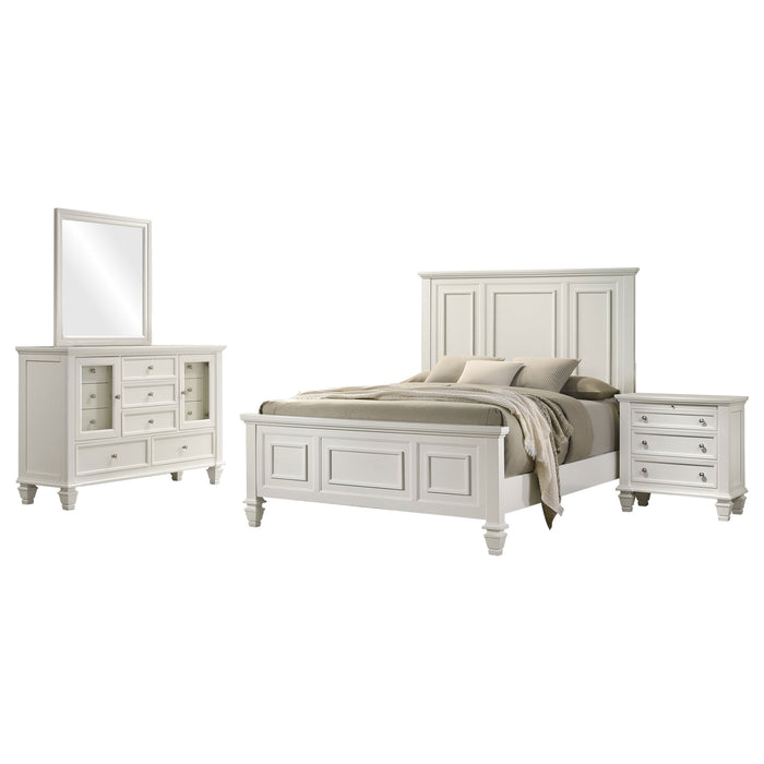 Sandy Beach 4 Pc Bedroom Set