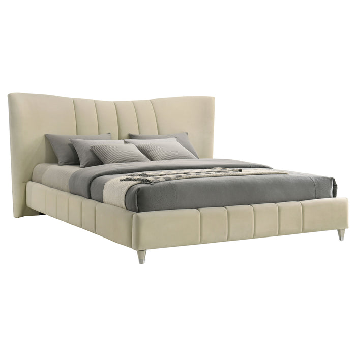 Evelyn Panel Platform Bed