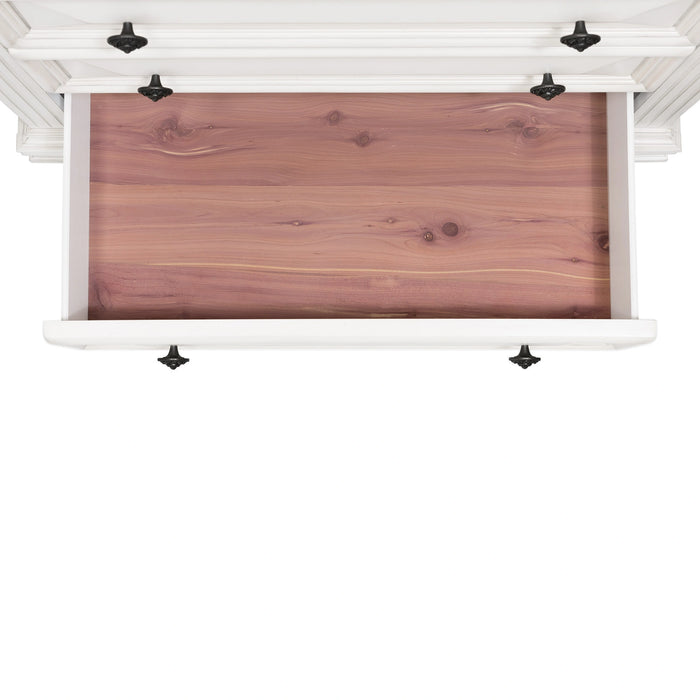 Calloway Dresser Antique White Color