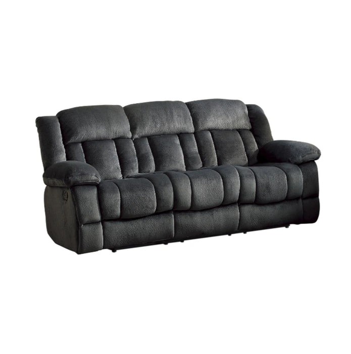 Laurelton Double Reclining Sofa in Charcoal 9636CC-3