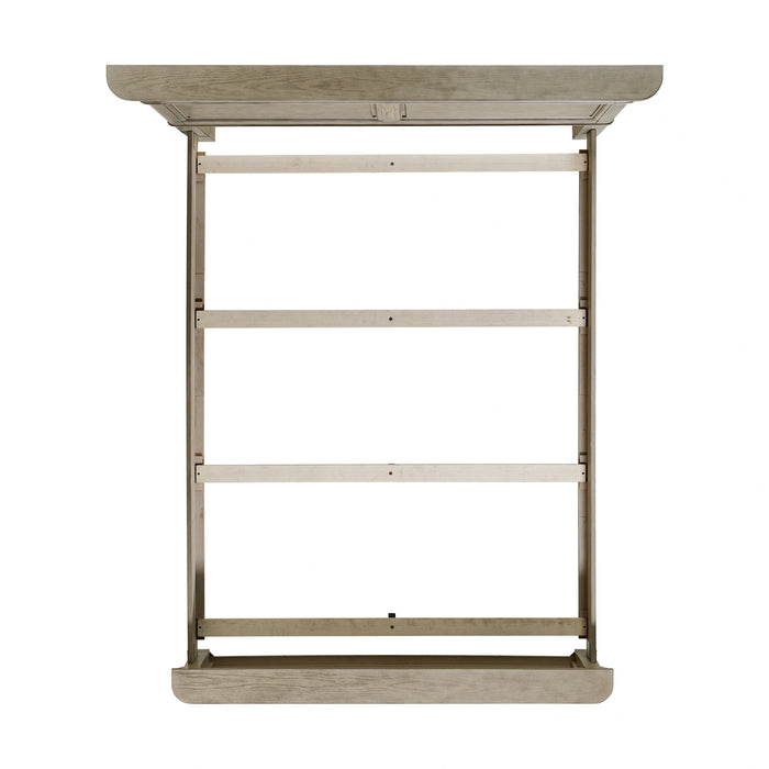 Whit-Ash Panel Bedroom Set with Door Chest