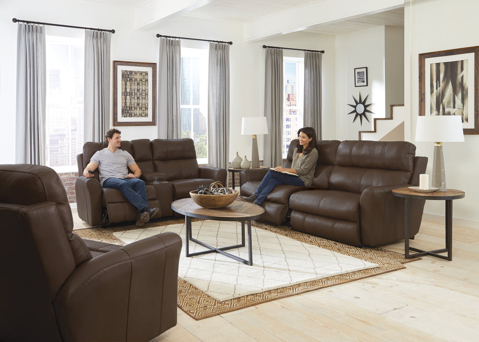 Italian Leather Power Recline Set