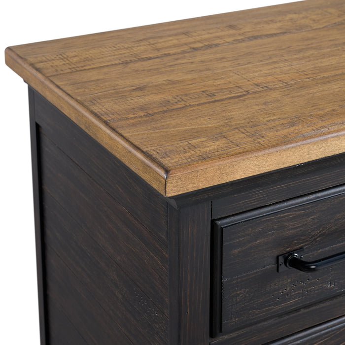 Montrose Dresser in Espresso & Brown