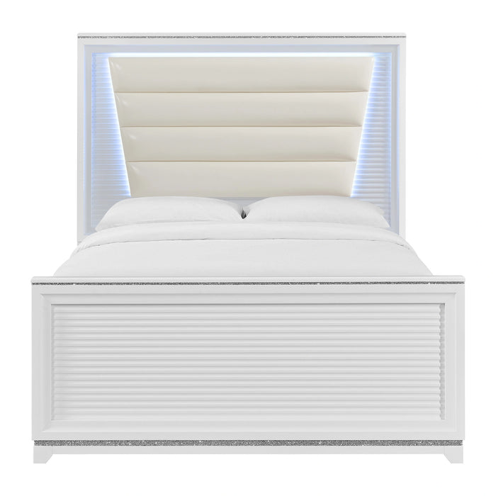 Denmark UPH Bed with Lights