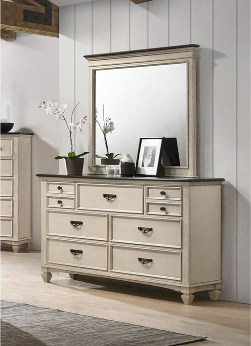 Crown Mark Sawyer Dresser in Two-Toned