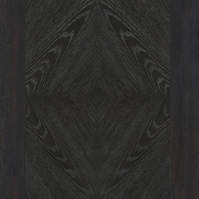 Transcend Dining Table with 22" Leaf in Charcoal