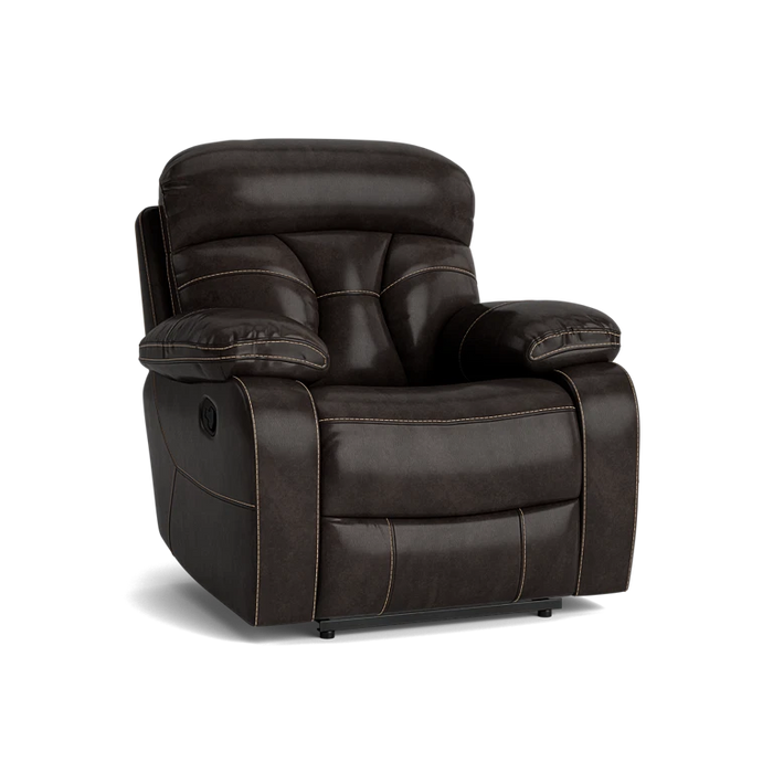 Brown Glider Recliner