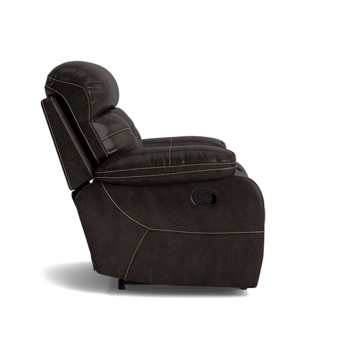 Brown Glider Recliner