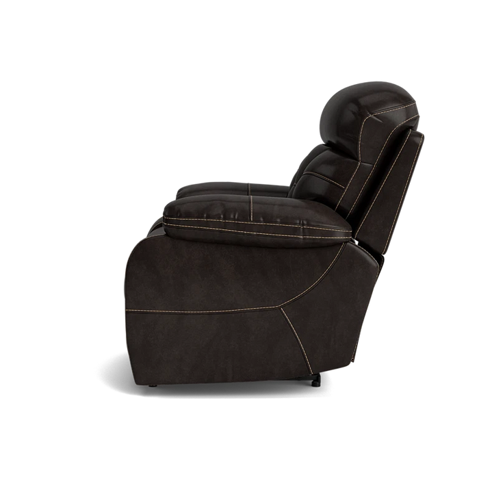 Brown Glider Recliner