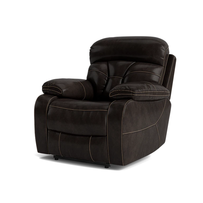 Brown Glider Recliner