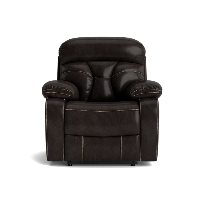 Brown Glider Recliner