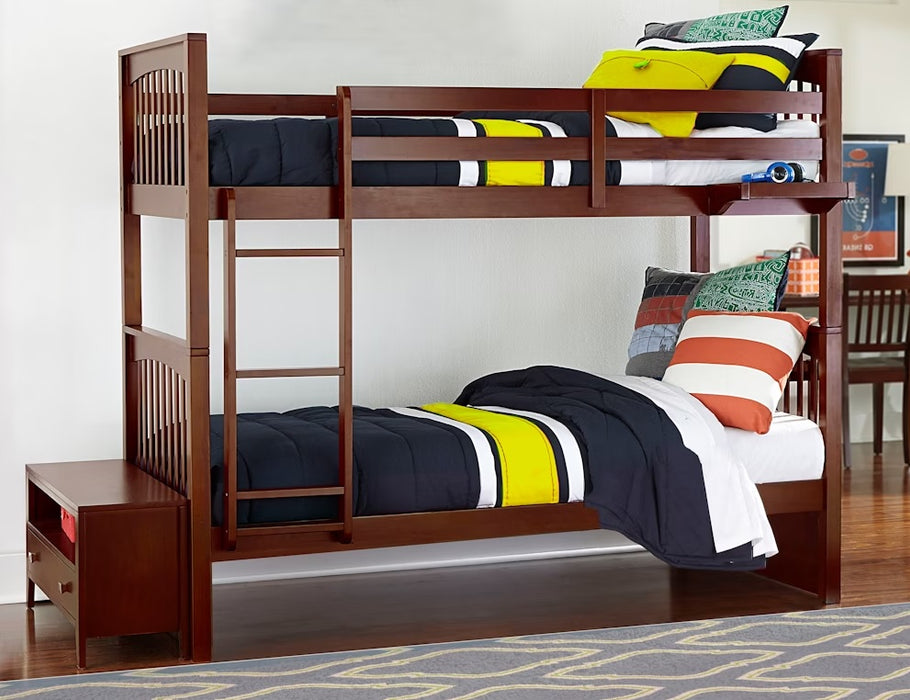 Pulse TWIN OVER TWIN  BUNKBED (CHERRY)