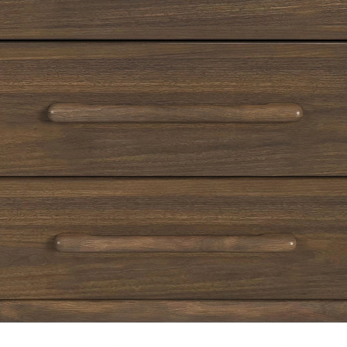 Brisbane UPH Bedroom Set with Boucle Beige and LED
