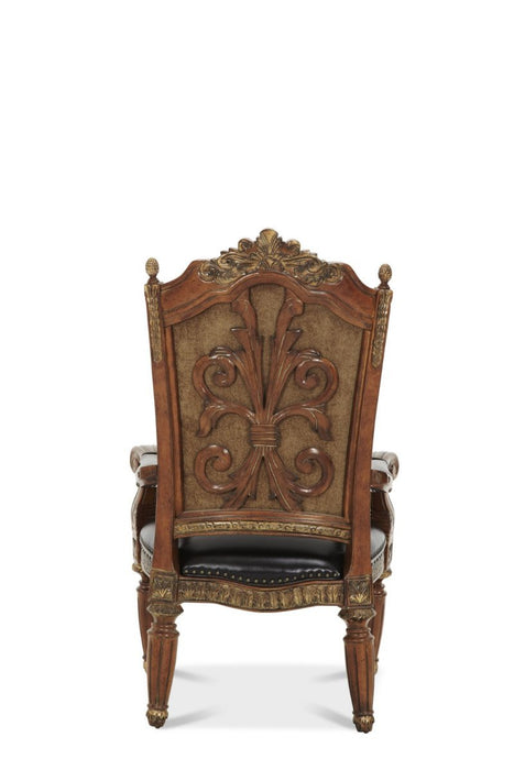 AICO Villa Valencia Arm Chair in Classic Chestnut (Set of 2)