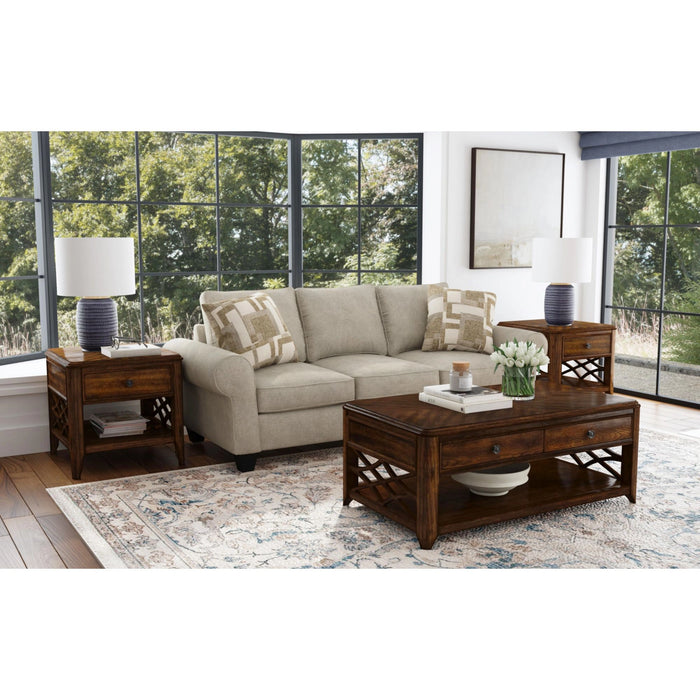 Phillipe End Table in Cherry