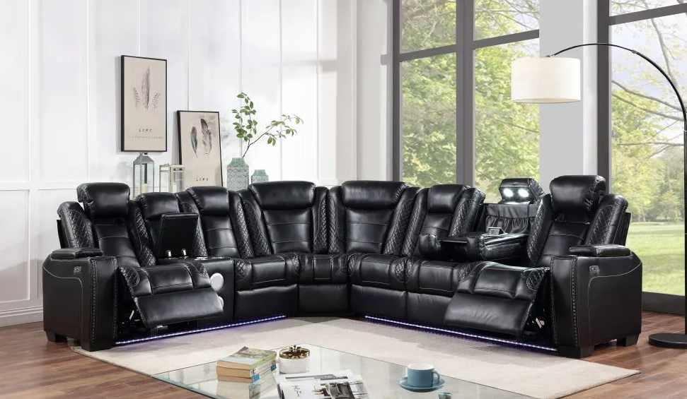 3pc Power Reclining Sectional