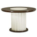 AICO Paris Chic "60 In Round Dining Table in Espresso image