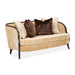 AICO Malibu Crest Loveseat in Dark Espresso image