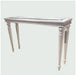 AICO Glimmering Heights Console Table in Ivory image