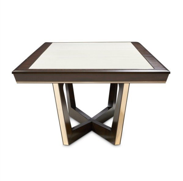 AICO Belmont Place Rectangular Dining Table in Espresso
