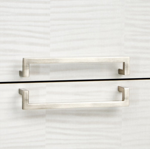 AICO Furniture Palm Gate 6 Drawer Chest in Clay