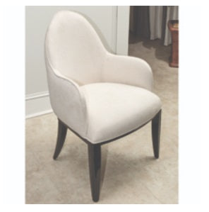 AICO Furniture Tuxedo Arm Chair in Piano Keyboard image