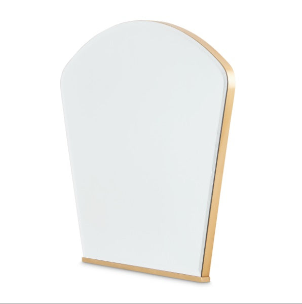 AICO Furniture St.Charles Dresser Mirror in Dove Gray