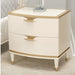 AICO Furniture La Terrazza Nightstand in Creamy Pearl image