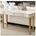 AICO Furniture La Terrazza Console Table in Creamy Pearl image