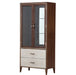 AICO Furniture Houston Display Cabinet in Walnut image