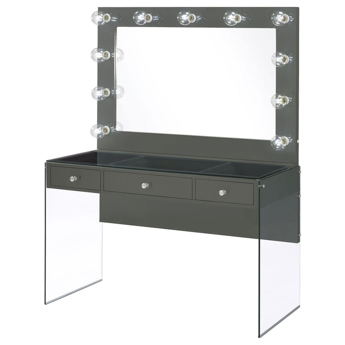 Afshan Makeup Vanity Table with LED Mirror