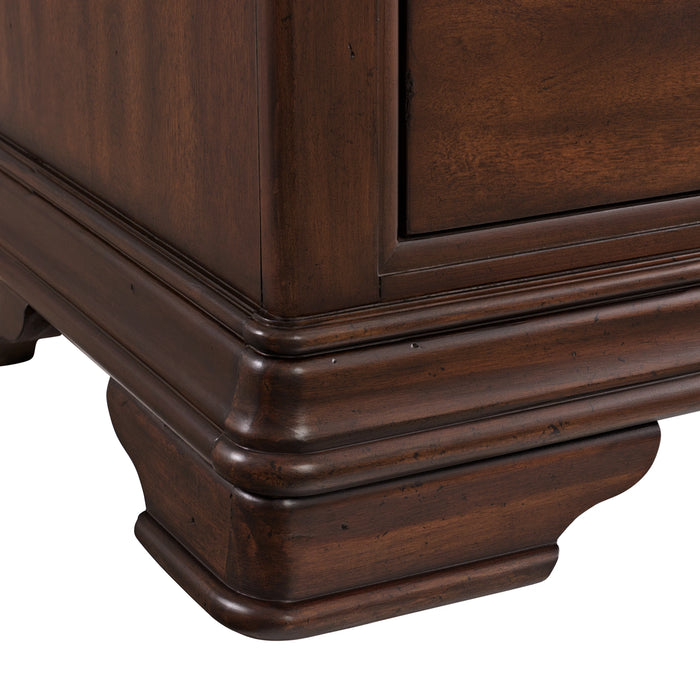 Phillipe Dresser & Mirror Set in Cherry