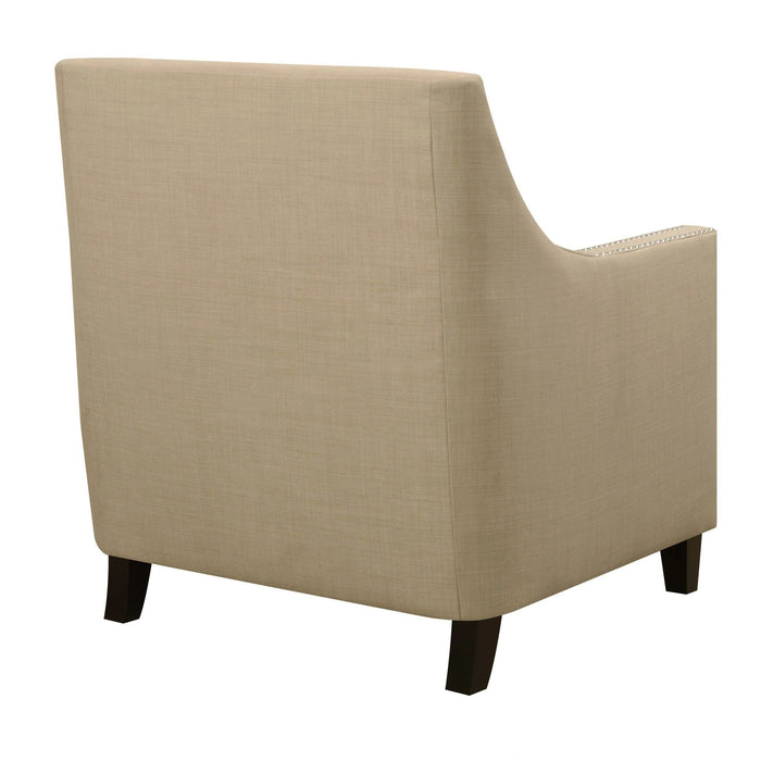 Erica 497 Chair W/Chrome Nails Heirloom Natural (ISTA 3)