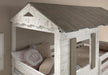 Darlene Rustic White Twin/Twin Bunk Bed image