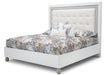 Sky Tower King Upholstered Platform Bed in White Cloud image