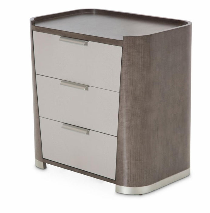 Roxbury Park 3 Drawer Nightstand in Slate