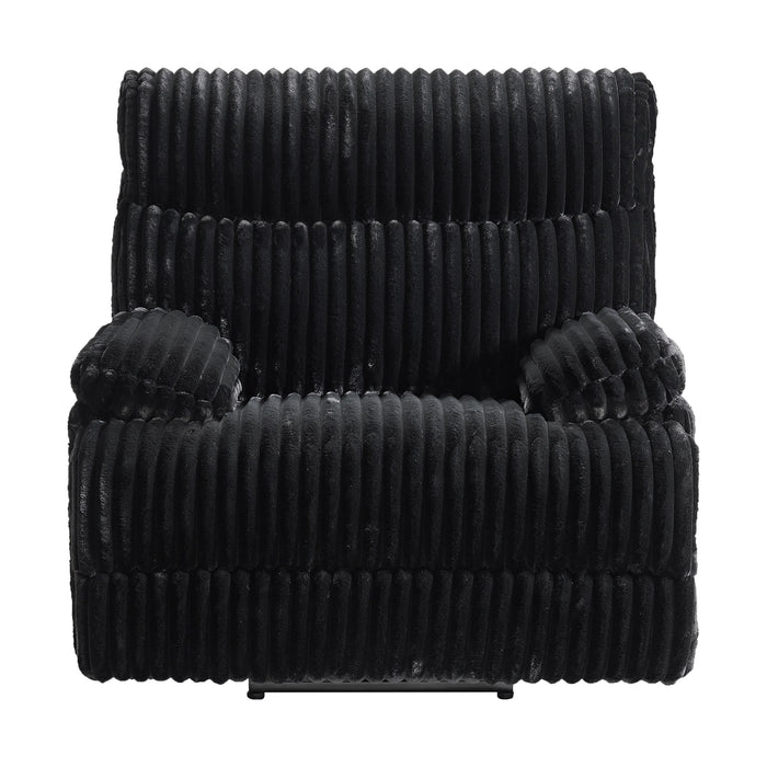 Motion Sofa and loveseat Black