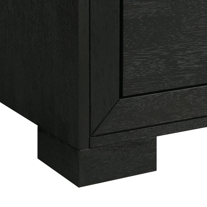 Allan 6-Drawer Dresser in Black