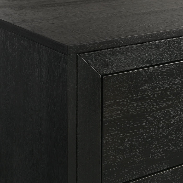 Allan 5-Drawer Chest in Black