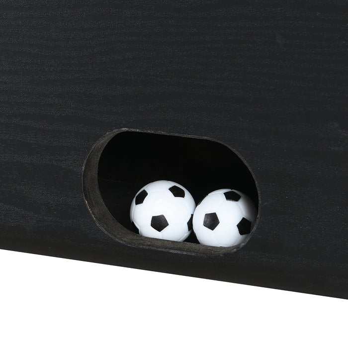 Amaya Indoor Foosball with LED in Black (3A Packing)