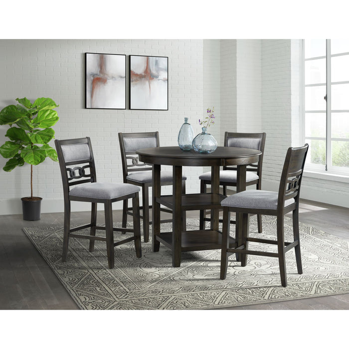 Amherst Counter Height Dining Set-Table and Four Side Chairs