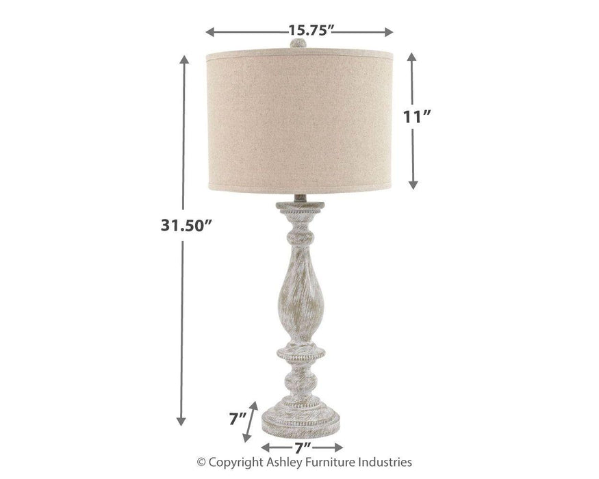 Bernadate - Poly Table Lamp (2/cn)